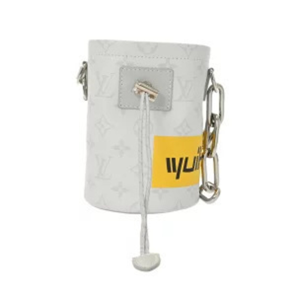Louis Vuitton Chalkna Bag Blanc White Monogram Canvas Shoulder